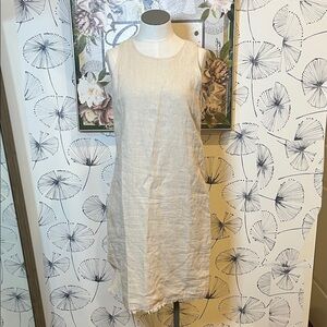 Tommy Bahama S/P Sleeveless Beige Dress